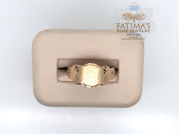 Lady's Yellow 14 Karat Rings S