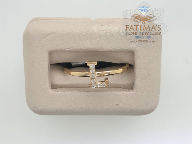 Lady's Yellow 14 Karat Rings S