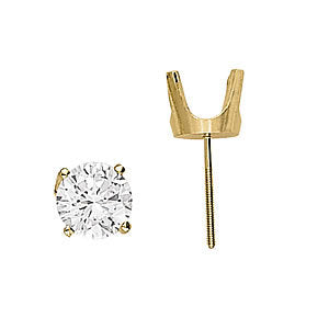0.05CT 4PR EARRINGS WITH .030 Complete per pair.
