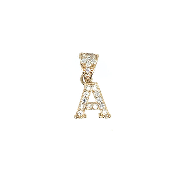 14 K Gold Letter E Pendant