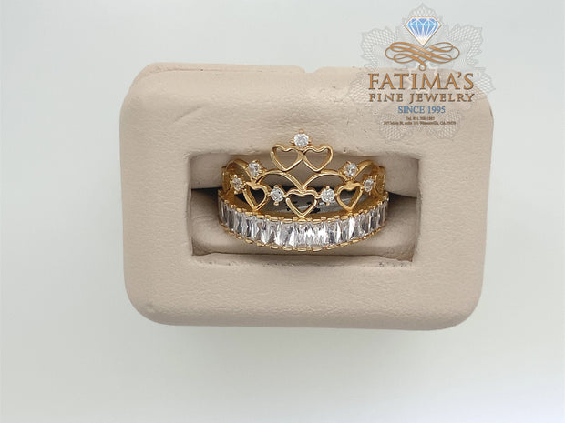 Lady's Yellow 14 Karat Rings S