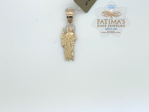 San Judas 14k Yellow Gold 0.7g