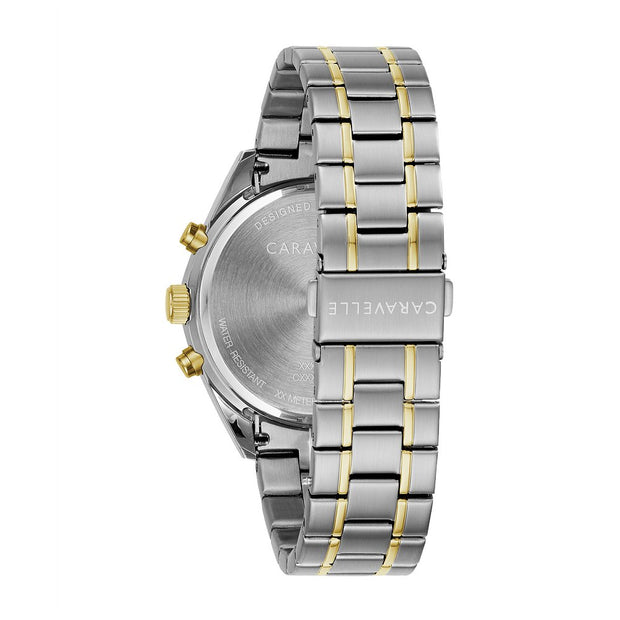 Caravelle Stainless Steel Sport Mens Watch