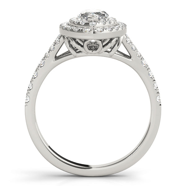 MARQUISE HALO ENGAGEMENT RING