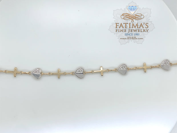 139-03424 Bracelet 14 K Yellow