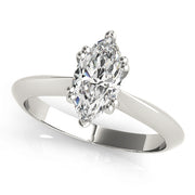DOUBLE PRONG MARQUISE ENGAGEMENT RING