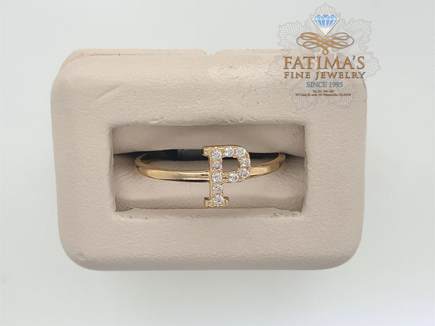 Lady's Yellow 14 Karat Rings S