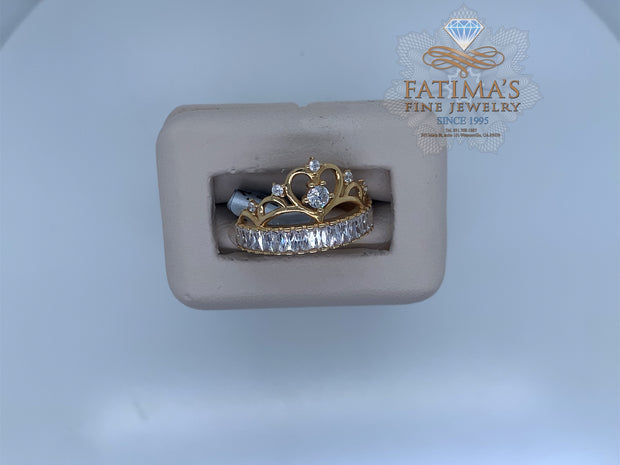 Lady's Yellow 14 Karat Rings S