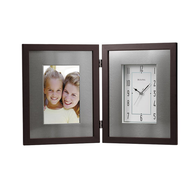 Bulova  Table Top   Picture Frame Clock