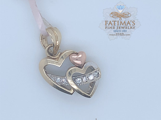 14K Yellow Gold Heart 2.2 g