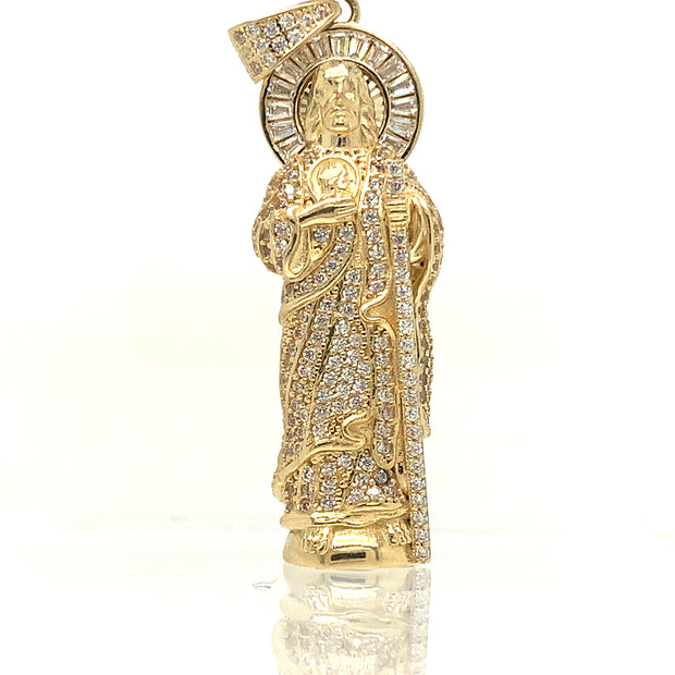 14 K Gold San Judas Pendant 11