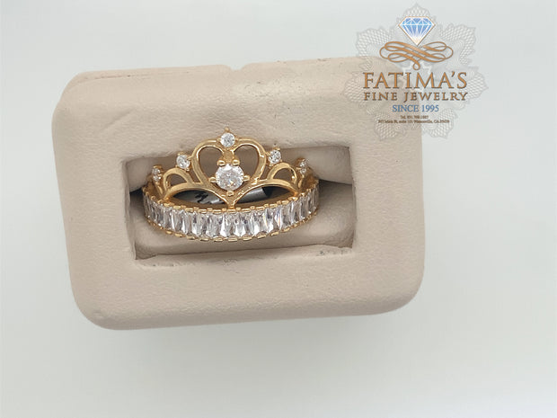 Lady's Yellow 14 Karat Rings S