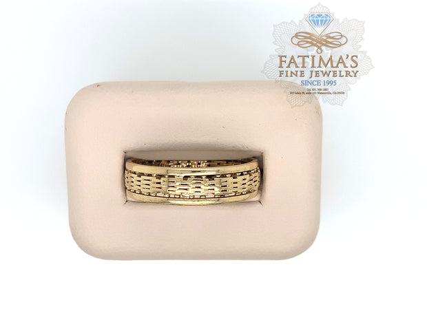 Lady's Yellow 14 Karat Rings S