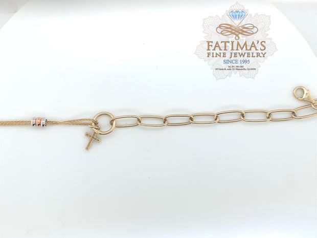139-03529  Bracelet 14 K Yello