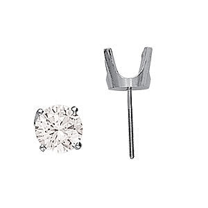 0.05CT 4PR EARRINGS WITH .030 Complete per pair.
