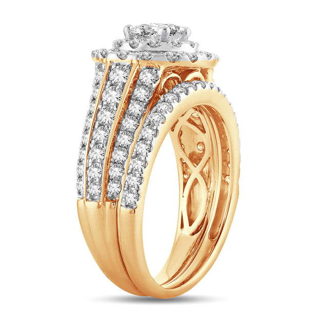 14K 2.00CT Diamond BRIDAL RING