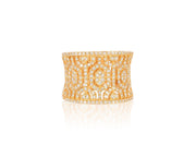 Effy 14K Yellow Gold Diamond Ring