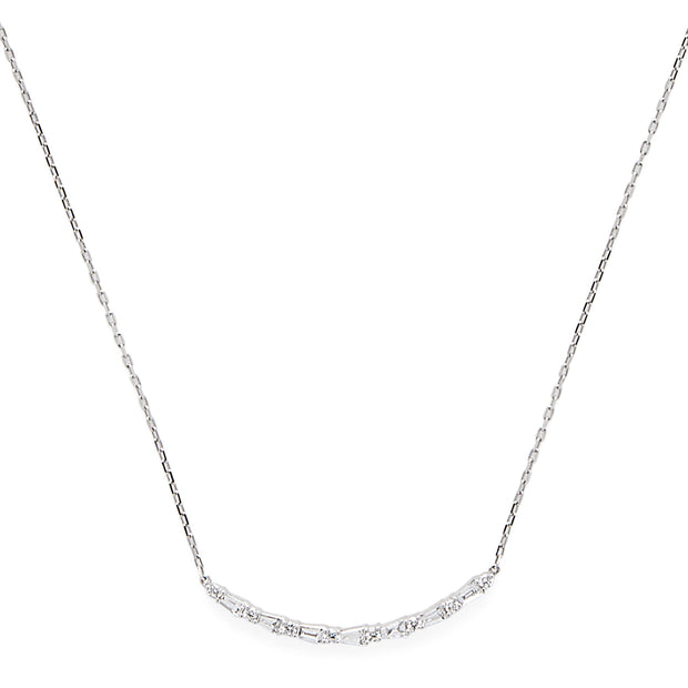 Effy 14K White Gold Diamond Necklace