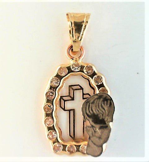 First Communion Pendants – Fatima's Fine Jewelry