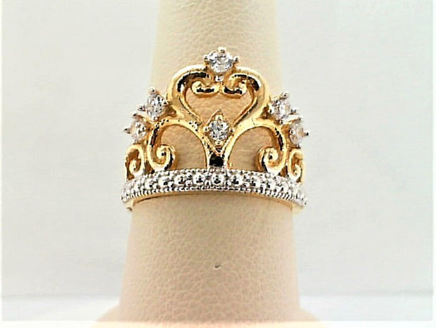 Quinceanera Crown 14 Karat Rings